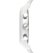  Shop Authentic Emporio Armani Luigi Chronograph Ceramic White Dial White Ceramic Strap Watch For Men - AR1499 - Luxxuri