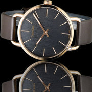  Shop Authentic Calvin Klein Even Grey Dial Brown Leather Strap Watch for Women - K7B216G3 - Luxxuri