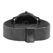  Shop Authentic Calvin Klein Minimal Black Dial Black Mesh Bracelet Watch for Women - K3M524B1 - Luxxuri