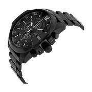  Shop Authentic Diesel Mega Chief Chronograph Black Steel Strap Watch For Men - DZ4283 - Luxxuri
