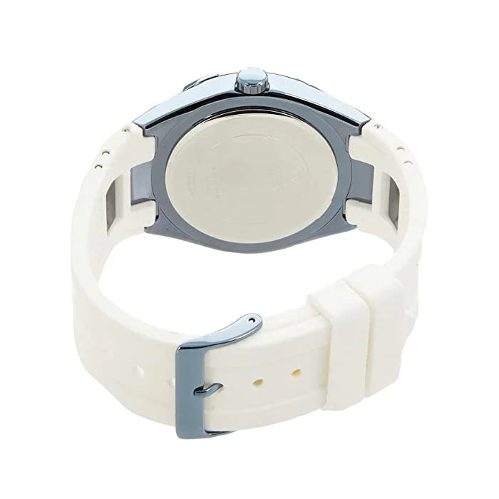  Shop Authentic Guess Luna Diamonds White Dial White Rubber Strap Watch for Women - W0653L2 - Luxxuri
