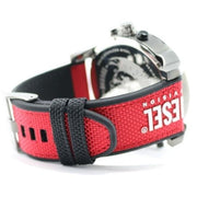  Shop Authentic Diesel Mr Daddy 2.0 Chronograph Grey Dial Red Rubber Strap Watch For Men - DZ7423 - Luxxuri