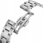  Shop Authentic Daniel Wellington Iconic Pink Dial Silver Steel Strap Watch For Women - DW00100329 - Luxxuri