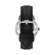  Shop Authentic Fossil Townsman Automatic Skeleton Blue Dial Black Leather Strap Watch for Men - ME3200 - Luxxuri
