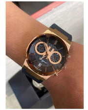  Shop Authentic Salvatore Ferragamo Sapphire Chrono Black Dial Black Rubber Strap Watch for Men - SFME00721 - Luxxuri
