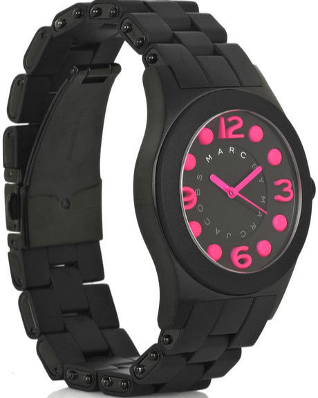  Shop Authentic Marc Jacobs Pelly Black Dial Black Silicone Strap Watch for Women - MBM2517 - Luxxuri