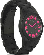  Shop Authentic Marc Jacobs Pelly Black Dial Black Silicone Strap Watch for Women - MBM2517 - Luxxuri
