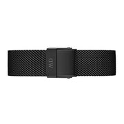  Shop Authentic Daniel Wellington Petite Ashfield Black Dial Black Mesh Strap Watch For Women - DW00100308 - Luxxuri