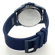  Shop Authentic Guess Frontier Crystals Blue Dial Blue Silicon Strap Watch For Men - W1132G4 - Luxxuri