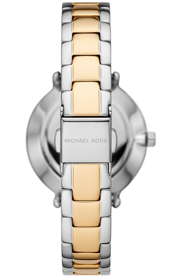  Shop Authentic Michael Kors Pyper Quartz Silver Dial Two Tone Steel Strap Watch For Women - MK1041 - Luxxuri