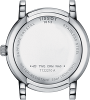  Shop Authentic Tissot T Classic Carson Premium Lady Mother of Pearl Pink Dial Silver Steel Strap Watch For Women - T122.210.11.159.00 - Luxxuri