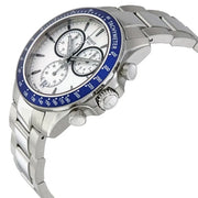 Shop Authentic Tissot V8 Quartz T Sport Chronograph White Dial Silver Steel Strap Watch For Men - T106.417.11.031.00 - Luxxuri