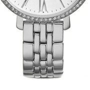  Shop Authentic Fossil Jacqueline White Dial Silver Steel Strap Watch for Women - ES3631 - Luxxuri