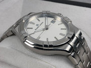  Shop Authentic Maurice Lacroix Aikon Date White Dial Silver Steel Strap Watch for Men - AI1008-SS002-131-1 - Luxxuri
