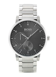  Shop Authentic Hugo Boss Oxygen Grey Dial Silver Steel Strap Watch for Men - 1513596 - Luxxuri