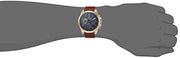  Shop Authentic Tommy Hilfiger Decker Blue Dial Brown Leather Strap Watch for Men - 1791561 - Luxxuri
