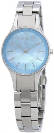  Shop Authentic Calvin Klein Simplicity Blue Dial Silver Steel Strap Watch for Women - K432314N - Luxxuri