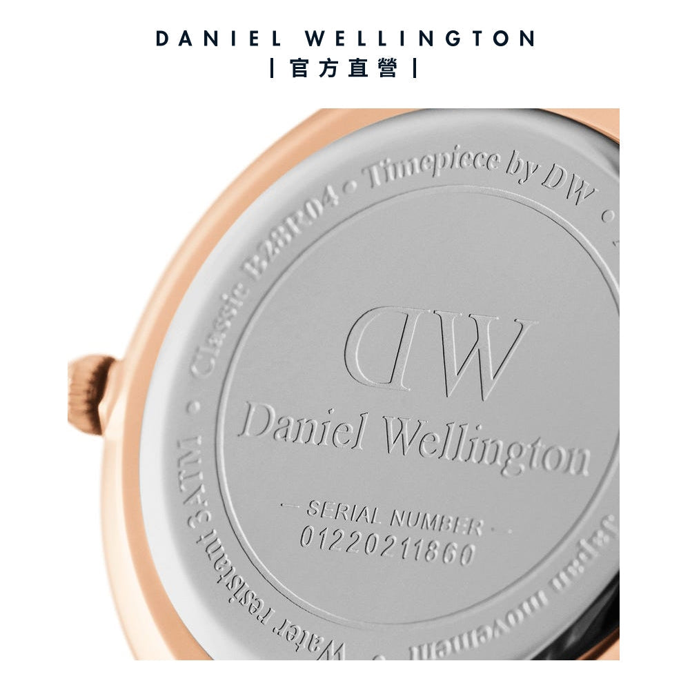 Shop Authentic Daniel Wellington Classic Petite Sheffield White Dial Black Leather Strap Watch For Women - DW00100230 - Luxxuri