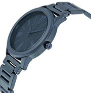  Shop Authentic Michael Kors Hartman Quartz Blue Dial Blue Steel Strap Watch For Women - MK3509 - Luxxuri