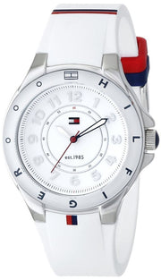  Shop Authentic Tommy Hilfiger White Dial White Rubber Strap Watch for Women - 1781271 - Luxxuri