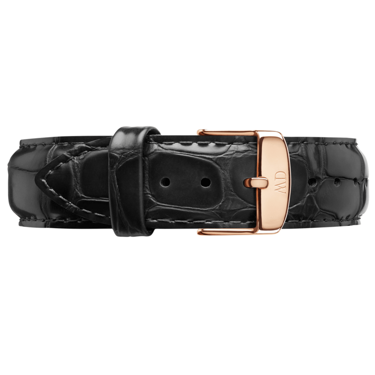  Shop Authentic Daniel Wellington Dapper Reading White Dial Black Leather Strap Watch For Women - DW00100118 - Luxxuri