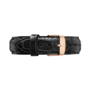  Shop Authentic Daniel Wellington Classic Reading Black Dial Black Leather Strap Watch For Women - DW00100141 - Luxxuri