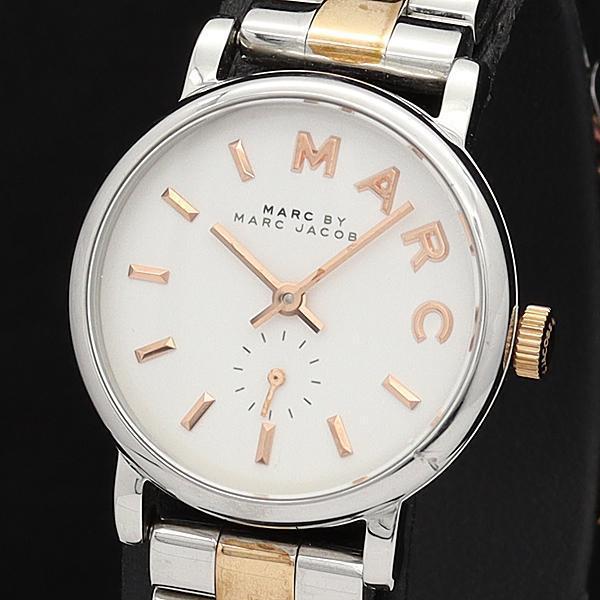  Shop Authentic Marc Jacobs Baker White Dial Two Tone Steel Strap Watch for Women - MBM3331 - Luxxuri