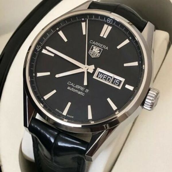  Shop Authentic Tag Heuer Carrera Black Dial Watch for Men - WAR201A.FC6266 - Luxxuri