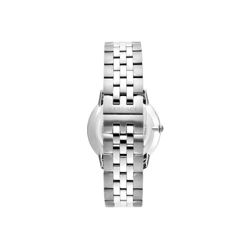  Shop Authentic Versace V-Urban Light Blue Dial Silver Steel Strap Watch for Men - VELQ00419 - Luxxuri