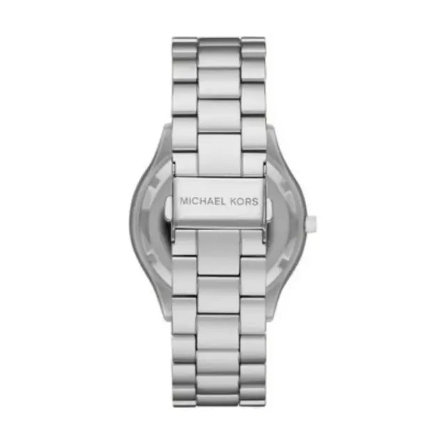 Shop Authentic Michael Kors Slim Runway Silver Dial Silver Steel Strap Watch For Women - MK4502 - Luxxuri