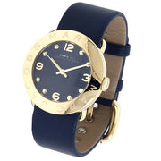  Shop Authentic Marc Jacobs Blade Blue Dial Blue Leather Strap Watch for Women - MBM1224 - Luxxuri