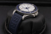  Shop Authentic Breitling Superocean II Automatic 42mm White Dial Blue Rubber Strap Watch for Men - A17366D81A1S2 - Luxxuri