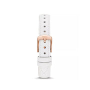  Shop Authentic Fossil Jacqueline Quartz Mother of Pearl White Dial White Leather Strap Watch for Women - ES4579 - Luxxuri