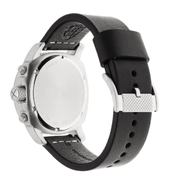  Shop Authentic Fossil Modern Machine Chronograph Black Dial Black Leather Strap Watch for Men - FS4928 - Luxxuri