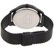  Shop Authentic Tommy Hilfiger Brooklyn Black Dial Black Mesh Bracelet Watch for Men - 1791507 - Luxxuri