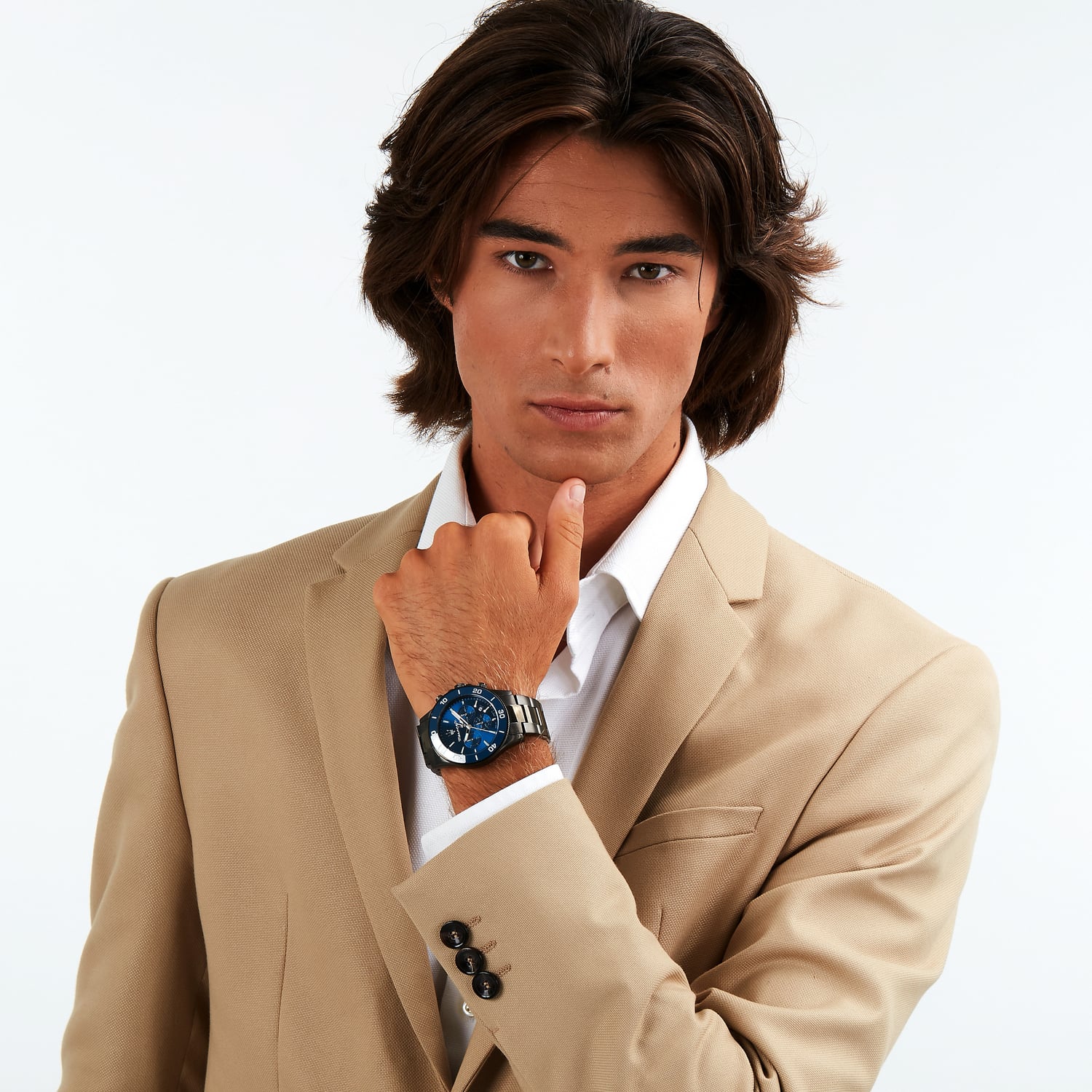  Shop Authentic Maserati Competizione Chronograph Blue Dial Black Steel Strap Watch For Men - R8873600005 - Luxxuri