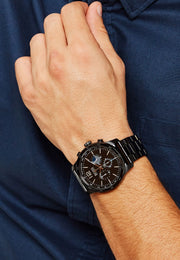  Shop Authentic Hugo Boss Professional Black Dial Black Steel Strap Watch for Men - 1513528 - Luxxuri