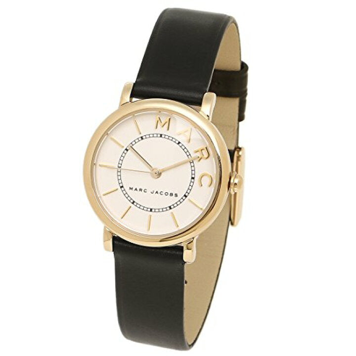  Shop Authentic Marc Jacobs Roxy White Dial Black Leather Strap Watch for Women - MJ1537 - Luxxuri