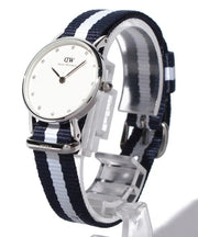  Shop Authentic Daniel Wellington Classy Glasgow White Dial Two Tone NATO Strap Watch For Women - DW00100074 - Luxxuri