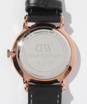  Shop Authentic Daniel Wellington Dapper Sheffield White Dial Black Leather Strap Watch For Men - DW00100092 - Luxxuri