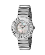 Shop Authentic Swarovski Lovely Crystal Mother of Pearl Dial Silver Steel Strap Watch for Women - 1160307 - Luxxuri