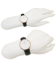  Shop Authentic Daniel Wellington Classic Reading White Dial Black Leather Strap Watch For Men - DW00100014 - Luxxuri