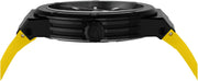  Shop Authentic Salvatore Ferragamo F-80 Classic Black Dial Yellow Rubber Strap Watch for Men - SFHY01522 - Luxxuri