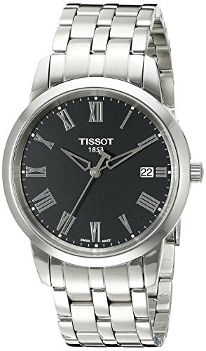 Shop Authentic Tissot T Classic Dream Black Dial Silver Steel Strap Watch for Men - T033.410.11.053.01 - Luxxuri