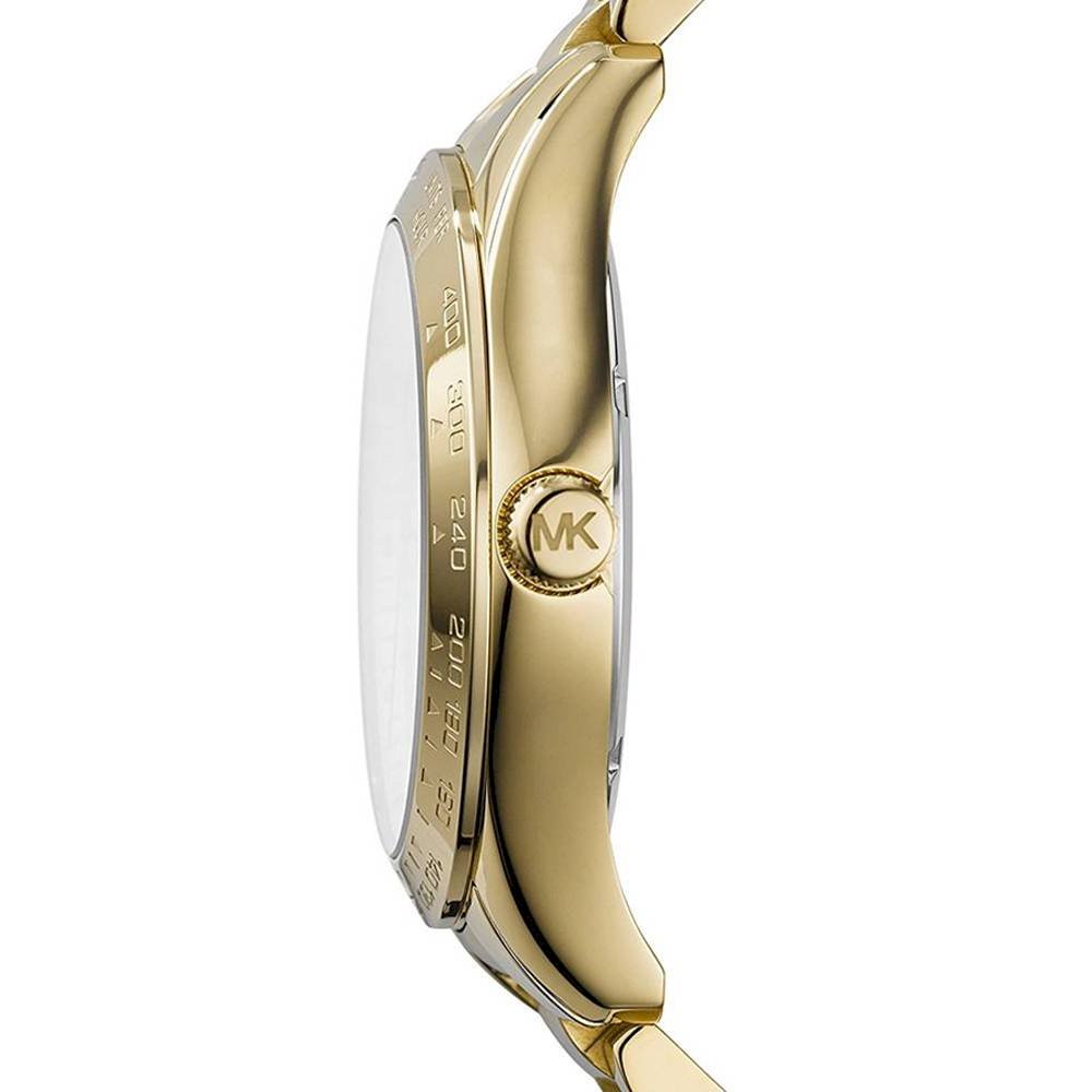  Shop Authentic Michael Kors Layton Chronograph Gold Dial Gold Steel Strap Watch for Women - MK5959 - Luxxuri