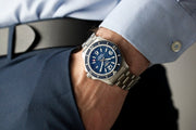  Shop Authentic Breitling Superocean Automatic 42mm Blue Dial Silver Steel Strap Watch for Men - A17366D81C1A1 - Luxxuri
