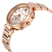  Shop Authentic Michael Kors Sawyer Mother of Pearl White Dial Rose Gold Steel Strap Watch for Women - MK6282 - Luxxuri