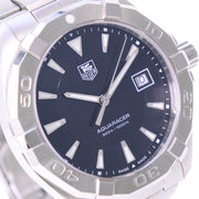  Shop Authentic Tag Heuer Aquaracer Quartz Black Dial Silver Steel Strap Watch for Men - WAY1110.BA0928 - Luxxuri