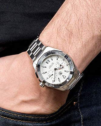  Shop Authentic Tag Heuer Aquaracer White Dial Watch for Men - WAY111Y.BA0928 - Luxxuri