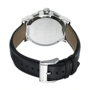  Shop Authentic Burberry The City Chronograph Black Dial Black Leather Strap Watch for Men - BU9356 - Luxxuri